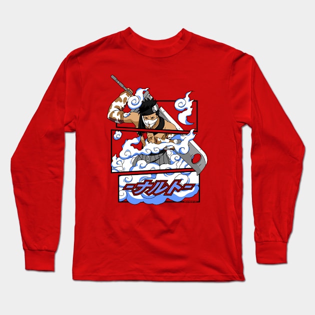 Seven Swords Ninja | Momochi Long Sleeve T-Shirt by halodoc